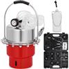 VEVOR Kit Spurgo di Freno in Acciaio Pneumatico 5 Litri Olio Adattatore per Sistema ABS Portatile Pressione Aria 10-40 psi Attrezzo per Sfiato Aria Pneumatico Meccanica Officina Garage Spurgo Freno