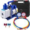VEVOR Pompa Vuoto Condizionatori Pompe Sottovuoto 4.8CFM pompa a vuoto monostadio 250ml velocità 1720rpm acciaio inossidabile 304 8.5kg