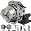 VEVOR BS-0 Testa di Divisione 4pollici/100mm Testa di Indicizzazione Testa Divisoria Testa Divisione Per Fresatrice Tavola Rotante