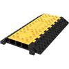VEVOR Canalina Passacavi Elettriche Pedane Passacavo Rampa di Protezione del Cavo 3,3 T Copertura del Cavo del Pavimento Protezione del Pavimento 94,5x50x8 cm