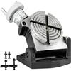 VEVOR Tavola Rotante TSK4 Tavola Rotante Verticale Orizzontale con Piastra Divisoria 100mm/4pollici 4 Slot per Fresatrice per Foratura Fresatura con Chiavi e Viti