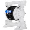 VEVOR Pompa Acqua Pompa a doppia membrana pneumatica da 26,5 L/min con entrata e uscita da 12,7 mm