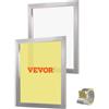 VEVOR Kit di Telaio per Stampa Serigrafica Lega di Alluminio 50,8 x 61 cm 160 Maglie Pulizia Facile, Telaio Serigrafico 2 Pezzi per Macchina di Stampa Serigrafica Spessore 2,5cm Quantità Maglie 160
