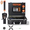 VEVOR Kit Telecamera Endoscopio Sonda Pixel 1000TVL Localizzatore per Ispezione di Fognatura Schermo LCD Colorata 7 Pollici, Telecamera Ispezione Sonda Cavo da 40m per Tubi Angolazione Visiva 130°