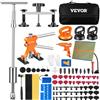 VEVOR Kit 107 Pezzi Strumento per Riparazione Ammaccature a Ponte Ventosa Martello Potenza 20W per Carrozzeria Auto Veicolo da Garage Officina Fai-da-te, Kit Estrattore a Ponte Estrattore a Martello