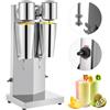 VEVOR Frullatore Elettrico 180W per Frappè Smoothie Granita Bevande Fresche Miscelatore Velocità Regolabile in Acciaio Inox da Tavolo con 2 Bicchieri da 800L, Mescolatore Elettrico di Sorbetto Granita