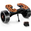 VEVOR Carrello Porta Barca Kayak Canoe in Alluminio Capacità Carico 145kg con Ruote Pneumatiche in PU 25,4cm Design Staccabile, Carrello Porta Kayak con Cinghie di Fissaggio Carico 145kg Staccabile