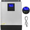 VEVOR Invertitore di Alimentazione 3000VA Invertitore di Alimentazione 24V Dc a 230V Invertitore a Onda Pura Smart Inverter Invertitore Smart per Auto Invertitore di Solare per Auto