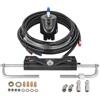 VEVOR Sistema di Sterzo per Barche Kit di Sterzo Idraulico 150 HP con Cilindro Pompa, Kit Timoneria Idraulica Fuoribordo in Lega di Alluminio ad Alta Resistenza per un Massimo di 150 HP