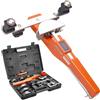 VEVOR Kit Piegatubi per Curvatura Angolazione di Piegatura 90° con 7 Matrici 1/4 a 7/8 pollici Sostituibili Fornito in Valigetta Portatile, Curvatubi a Cricchetto Pieghevole Bidirezionale a 90° 4,86kg