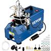 VEVOR Compressore Elettrico ad Alta Pressione 1800W Pompa ad Aria Compressore a Modo di Arresto Automatico 220V con Tubo e Tappo adatto per Bombole