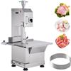 VEVOR Segaossa Elettrica da Banco Uso Commerciale in Acciaio Inox per Carne Ossa da Macellerie 2200W Produttività max. 1000kg/ora, Macchina Segaossa Elettrica Spessore di Taglio 0-180mm Altezza 230mm