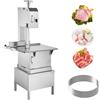 VEVOR Segaossa Elettrica da Terra Uso Commerciale in Acciaio Inox per Carne Ossa da Macellerie 2200W Produttività max. 1500kg/ora, Macchina Segaossa Elettrica Spessore di Taglio 4-220mm Altezza 320mm