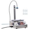 VEVOR Riempitrice Liquidi Capacità di Pesatura 30-15000 g, Riempitrice Liquidi Automatica per Bottiglie Controllo Digitale, Riempitrice da Banco per Imbottigliatrice Acqua Latte Vino Bevande Shampoo