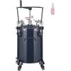 VEVOR Serbatoio Spruzzatore di Vernice Alimentazione a Pressione d'Aria Regolabile tra 0-4,8 bar, Spruzzatore per Verniciatura Valvola Doppia Serbatoio da 30L, Serbatoio a Spruzzo Vernice in Acciaio