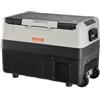 VEVOR Frigorifero per Auto 45 Litr frigorifero portatile Frigo Portatile Elettrico a Doppia Zona per Campeggio con Ruote e Manico 0,6kW.h Da -20°C