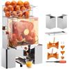 VEVOR Spremiagrumi Elettrico Commerciale 120 W, Estrattore di Succo Alimentazione Automatica con Filtro Estraibile e Secchio Rubinetto Incluso per Pompelmo Arancia da Ristorante Caffetteria Bar Feste