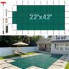 VEVOR Copertura di Sicurezza per Piscina da 6,1x12,2 m, Copertura di Sicurezza Rettangolare per Mantenimento Temperatura Acqua, Resistente Durevole per Piscina Solida Copertura di Sicurezza Invernale