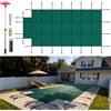 VEVOR Copertura di Sicurezza per Piscina, Adatta a 16x32ft Copertura di Sicurezza Interrata Rettangolare Copertura di Sicurezza per Piscina Solida per Piscina Copertura di Sicurezza Invernale