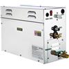 VEVOR Generatore Elettrico di Vapore da 9000W per Sauna Domestica Capacità del Serbatoio dell'Acqua 6L, Generatrice di Vapore per Idromassaggio Sauna 220V Intervallo Temperatura 35-55℃ Potenza 9000W