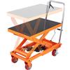 VEVOR Tavolo elevatore idraulico a forbice Capacità di carico 500 kg Carrello tavolo elevatore 285-900 mm Campo di sollevamento Tavolo elevatore officina 815 x 505 mm Carrello elevatore a forbice