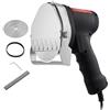VEVOR Coltello Elettrico Shawarma, Coltello Kebab Turco Professionale da 80 W, Taglierina Giroscopica Commerciale in Acciaio Inossidabile, Affettatrice Doner Kebab con 2 Lame, Diametro Lama Φ4"/100mm,