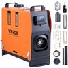 VEVOR Riscaldatore d'Aria Diesel Portatile All-in-One 12V 5kW 0,16-0,52 L/h per Auto Camion Camper, Riscaldatore d'Aria Diesel da Parcheggio 8℃-36 ℃ Regolabile 15-20 m² Telecomando LCD Serbatoio 5L