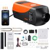 VEVOR Riscaldatore d'Aria Diesel per Auto Camper Camion RV 12V 5-8KW Temperatura Regolabile 8℃-36℃ Controllo Bluetooth, Riscaldatore da Parcheggio per Auto Consumo di Carburante 0,16-0,62L/h BTU 20-25m²