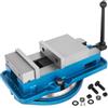 VEVOR Morsa Precisione Morsa di Fresatura Fresatrice di Serraggio con Base Girevole a 360 Gradi, Apertura 125mm Forza di Serraggio max. 24 kn