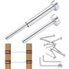 VEVOR Kit di ringhiere per cavi invisibili da 20 pezzi, ricevitore invisibile da 1/8" in acciaio inossidabile T316, tenditore a pressare da 1/8" per montanti in legno/metallo