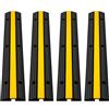 VEVOR Canalina Passacavi Elettriche Rampa di Protezione del Cavo Rampa di Copertura del Cavo da 8164 kg Passaggio del Cavo Cavo di Protezione 102x15.5x3 cm