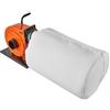 VEVOR Aspiratore Polveri, Flusso d'Aria 1HP 460 CFM, Aspiratore Polveri Rotante Sacco 21 Galloni, Filtrazione a Sacco da 2,5 Micron, Contenitore Mobile per Polvere di Legno per Officina Industriale