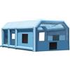 VEVOR Cabina di Verniciatura Gonfiabile, Tenda di Verniciatura Gonfiabile Portatile Potente Ventilatore, Sistema di Filtro dell'Aria, Verniciatura per Auto Veicoli e Mobili 7 x 4 x 2,75 m, 750W+480W