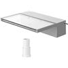 VEVOR Cascata 30 x 8 x 21 cm, Cascata per Laghetto in Materiale Acrilico, Cascata e Ruscello set 5 m di Cavo di Alimentazione per Muro del Giardino, Parete Gabione Fontana per Laghetto Strisce Blu