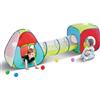 VEVOR Regalo per bambini e bambine, tenda da gioco con palline e tunnel per bambini