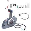 VEVOR Scatola telecomando fuoribordo compatibile con Johnson Evinrude 5006180, comando acceleratore per barca a montaggio laterale, per sterzo marino motore fuoribordo