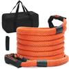 VEVOR Corda da Traino per Recupero Cinetico, Cinghia da Strappo Fuoristrada per Carichi Pesanti Fuoristrada, 22,225 mm x 6,1 m, 13871 kg, Nylon, Cinghia per Strappi Resistente Jeep Auto Camion SUV