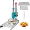 VEVOR Sfogliatrice per Pizza, Pressa per Pasta Pizza Commerciale Diametro da 9,5 Pollici, Rullo per Pasta Manuale, Macchina per Pasta Spessore 5 mm in Acciaio Inossidabile da Banco 545 x 260 x 565 mm