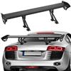 VEVOR GT Wing Spoiler per Auto, Spoiler Universale da 1100 mm con Ponte Singolo, Alluminio Leggero Regolabile, Ala Spoiler Posteriore, Spoiler Posteriore per Auto, Spoiler da Corsa BGW/JDM Drift Nero