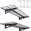 VEVOR 2 PZ 4x1 ft Scaffalature per garage Scaffalature per carichi pesanti montate a parete
