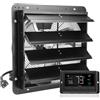 VEVOR Ventilatore di Scarico con Serranda, 2900 m³/h 406 mm Regolatore di Temperatura Umidità, Motore EC, con Montaggio Parete Velocità Variabile, Ventilazione e Raffreddamento per Serre, Garage