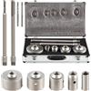 VEVOR Kit Sega a Tazza per Cemento, 30/40/65/80/100 mm Kit Frese a Tazza Set Punte per Trapano SDS Plus o SDS Max con Codolo da 300 mm per Mattoni, Calcestruzzo, Muro di Pietra, Muratura, Piastrelle