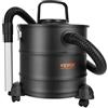 VEVOR Aspiracenere a Bidone da 20L Aspirapolvere Elettrico 1200 W Aspiracenere con Ruote Flessibili Tubo di Lunghezza 1,2 m per Caminetti Stufa a Pellet, Aspirapolvere per Canna fumaria del Camino BBQ