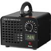 VEVOR Generatore di Ozono Purificatore d'Aria 24000 mg/h Generatore Ozono per Sanificare Aria Commerciale Industriale 100W Grande Capacità 0-120 Min. Timer Regolabile, Generatore Ozono Uso Commerciale
