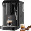 VEVOR Macchina per caffè espresso automatica, Macchina per caffè con lancia vapore, Macinacaffè impostazioni di macinatura a 15 livelli, Macchina per caffè espresso serbatoio dell'acqua 1,5 litri