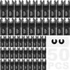 VEVOR Set di Lame per Utensili Oscillanti 50 Pezzi in HCS Kit di Lame Multifunzione 50 Pezzi Sostituibili per Utensili Oscillanti per Taglio di Metallo Legno, Lame Oscillanti in Acciaio ad Alto Tenore