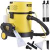 VEVOR Mop Bidone Aspirapolvere con Filo Portatile Umido e Secco a Pressione 1200W Capacità di Cilindro 20L, Aspiracenre a Bidone con Filtro HEPA 17Kpa a Pressione per Cortile Giardino Parco Bidone