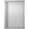 VEVOR Porta di Accesso al Barbecue, Porta Singola da Cucina Esterna 432x610mm, Porta ad Incasso in Acciaio Inox, Maniglia ad Incasso, Isola Barbecue, Stazione per Grigliate, Armadio da Esterno