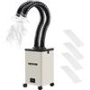 VEVOR Aspiratore del Fumo per Saldatura 150W, Assorbitore di Fumo a Saldare con Filtri a 3 Stadi, Estrattore di Saldatura del Fumo per Stazione di Saldatura, Depuratore per Saldatura Capo Singolo