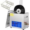 VEVOR Macchina per Pulizia di Dischi in Vinile a Ultrasuoni 6 L con Stendino